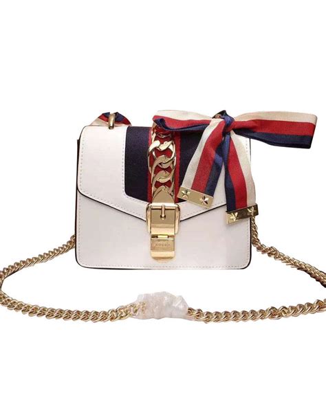 gucci sylvie leather shoulder bag replica